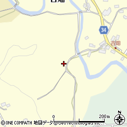 千葉県鴨川市古畑165周辺の地図