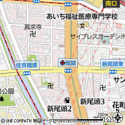 熱田警察署新尾頭交番周辺の地図