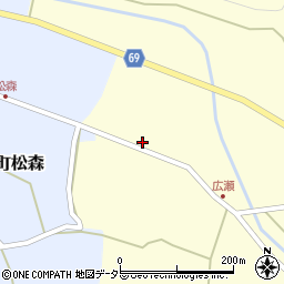 兵庫県丹波市春日町広瀬99周辺の地図