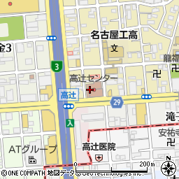 愛知県看護協会周辺の地図
