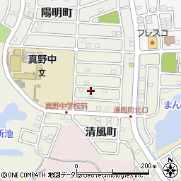 滋賀県大津市清風町20-14周辺の地図