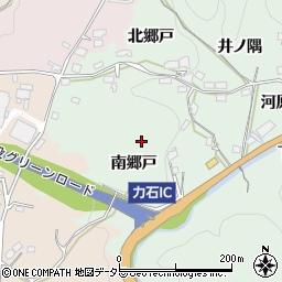 愛知県豊田市力石町南郷戸周辺の地図