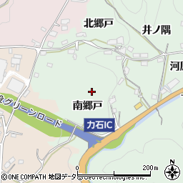 愛知県豊田市力石町（南郷戸）周辺の地図
