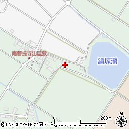 滋賀県東近江市南菩提寺町124周辺の地図