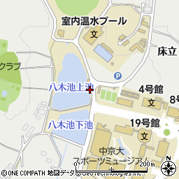 愛知県豊田市貝津町床立65周辺の地図