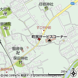 千葉県安房郡鋸南町保田586-1周辺の地図