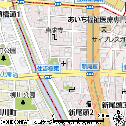 ニッポンレンタカー名古屋金山駅営業所周辺の地図