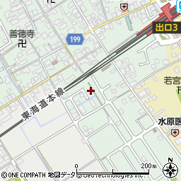 滋賀県近江八幡市安土町常楽寺158-20周辺の地図
