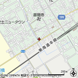 滋賀県近江八幡市安土町常楽寺912周辺の地図