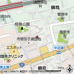 静岡県富士市中丸298周辺の地図