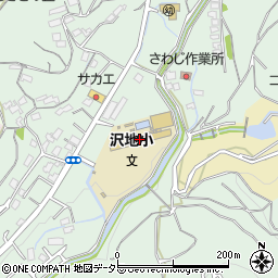 三島市役所　沢地放課後児童クラブ周辺の地図