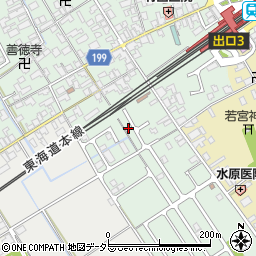 滋賀県近江八幡市安土町常楽寺244周辺の地図