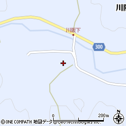 兵庫県丹波篠山市川阪266周辺の地図