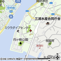 大椿寺周辺の地図