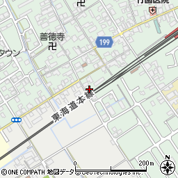 滋賀県近江八幡市安土町常楽寺204-1周辺の地図