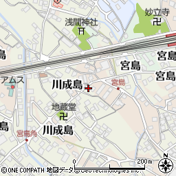静岡県富士市川成島734周辺の地図