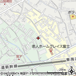 静岡県富士市宮下302-5周辺の地図