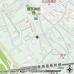 静岡県富士市宮下115周辺の地図