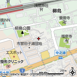 静岡県富士市中丸293周辺の地図