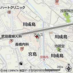 静岡県富士市川成島782周辺の地図