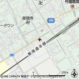 滋賀県近江八幡市安土町慈恩寺632周辺の地図