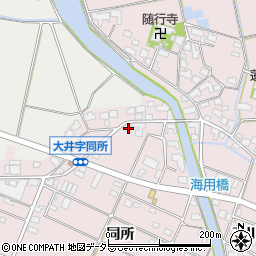 愛知県愛西市大井町同所68周辺の地図
