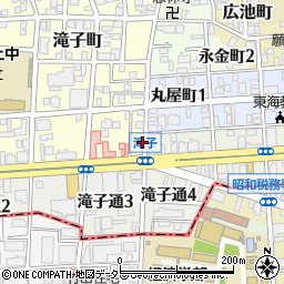 名鉄協商滝子第５駐車場周辺の地図