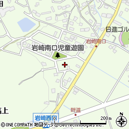 愛知県日進市岩崎町南口周辺の地図