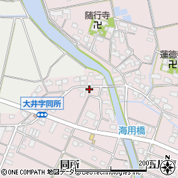 愛知県愛西市大井町同所63周辺の地図