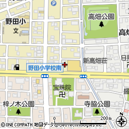 ファミリーマート中川野田店周辺の地図
