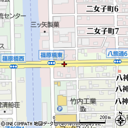 愛知県名古屋市中川区富川町5丁目周辺の地図