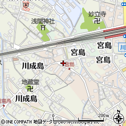 静岡県富士市川成島737-1周辺の地図