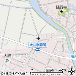 愛知県愛西市大井町同所11周辺の地図