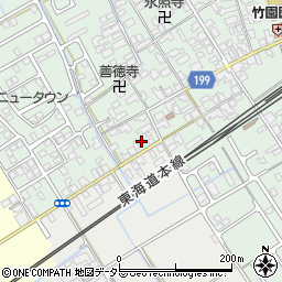 滋賀県近江八幡市安土町常楽寺905周辺の地図
