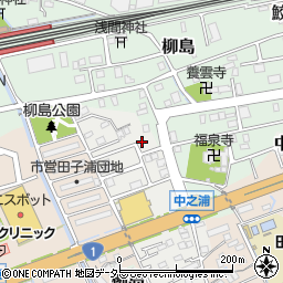 静岡県富士市中丸295周辺の地図