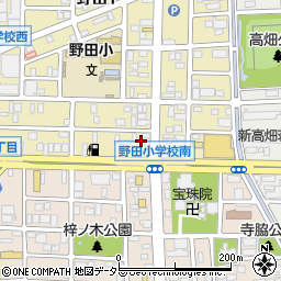 マルホ寿司野田店周辺の地図