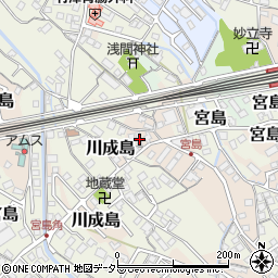 静岡県富士市川成島749周辺の地図