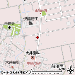 愛知県愛西市大井町浦田面546周辺の地図