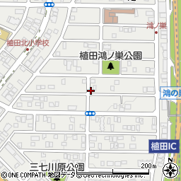 愛知県名古屋市天白区鴻の巣周辺の地図