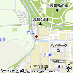兵庫県丹波市柏原町田路1022-1周辺の地図