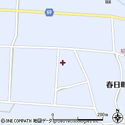 兵庫県丹波市春日町松森699周辺の地図