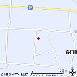 兵庫県丹波市春日町松森699周辺の地図