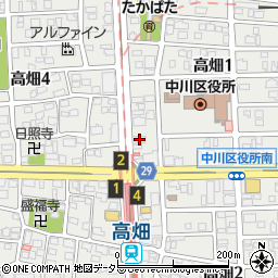 個別教室のトライ高畑駅前校周辺の地図