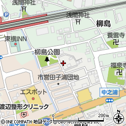 静岡県富士市中丸288周辺の地図