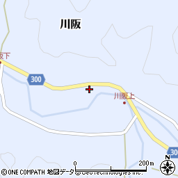 兵庫県丹波篠山市川阪343周辺の地図