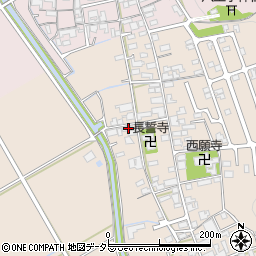 滋賀県近江八幡市船木町1351-1周辺の地図