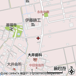 愛知県愛西市大井町浦田面548周辺の地図