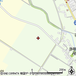 滋賀県東近江市下里町周辺の地図