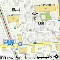 榊原株式会社　白金事業所　スリット課周辺の地図