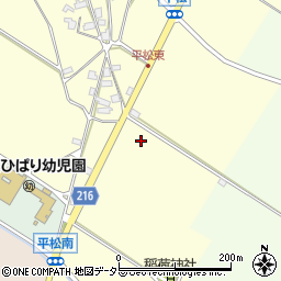 滋賀県東近江市平松町1402周辺の地図